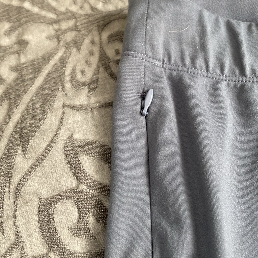 FP Movement by Free People Light grey/blue flare leggings with cinch - Picture 3 of 7
